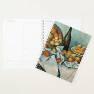 Agenda Cezanne Basket Apples Impresionsionist Art