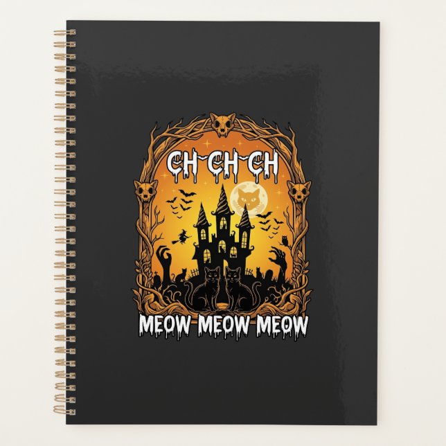 Agenda Ch Meow Castillo Embrujado de Halloween_1 (Anverso)