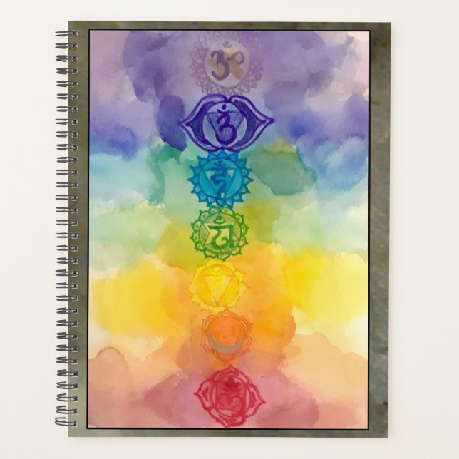 Agenda Chakra Planner (Anverso)