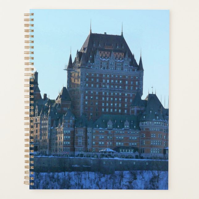 Agenda Chateau Frontenac, Quebec, Canadá (Anverso)