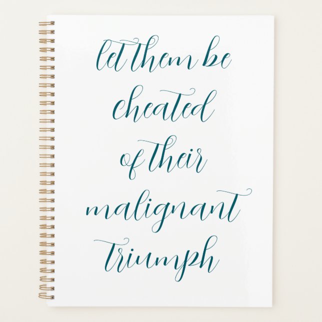 Agenda Cheat your enemies of victory (Anverso)