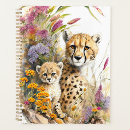 Agenda Cheetah Baby and Mom Planner