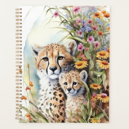 Agenda Cheetah Baby and Mom Planner