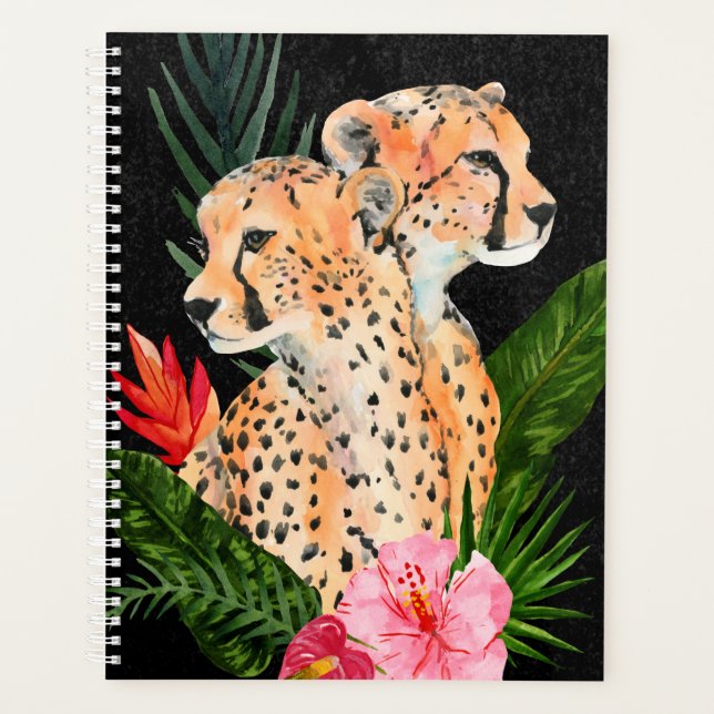 Agenda Cheetah Bouquet (Anverso)