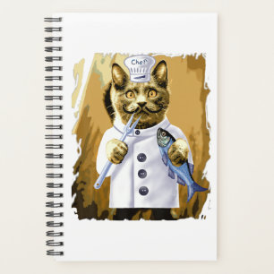 Agenda Chef Gracioso Gato Cocina Gastronómica Gurú Coci