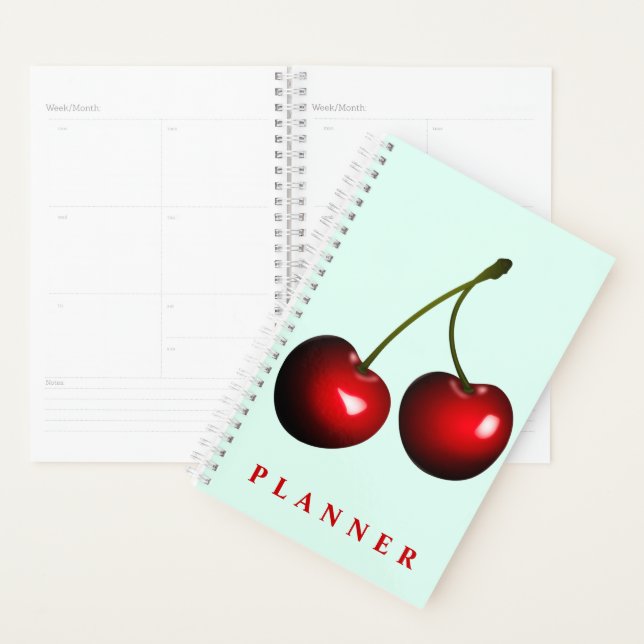 Agenda Cherries Planner - Personalizable (Demostración)