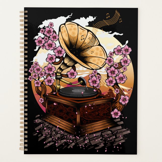 Agenda Cherry Blossom Musical (Anverso)