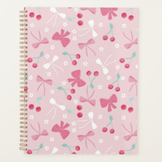 Agenda Cherry Bow Planner