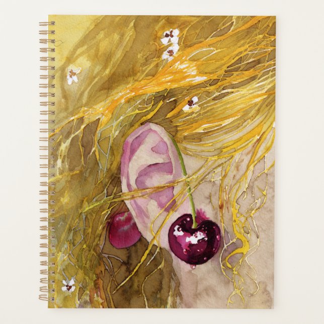 Agenda Cherry Earring (Anverso)