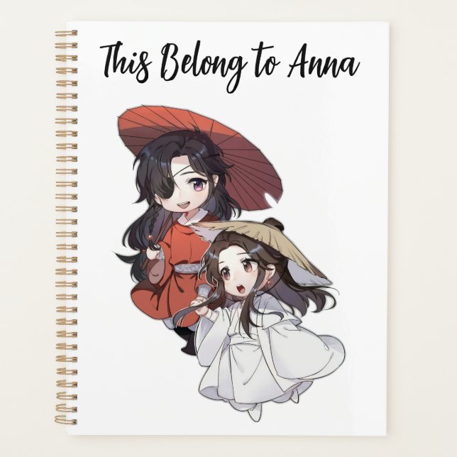 Agenda Chibi Tianguan Cifu Customized Planner (Anverso)