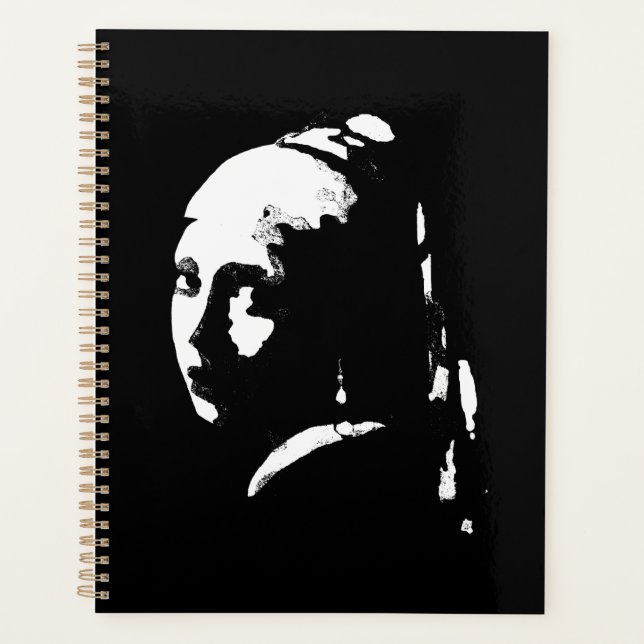 Agenda Chica abstracto con Pearl Earring (Anverso)
