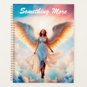 Agenda Chica ángel cristiano religioso arte de fantasía