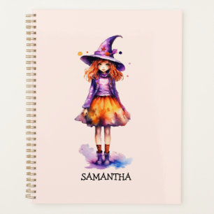 Agenda Chica de Brujas Pastel Cute - Estética de Hallowee
