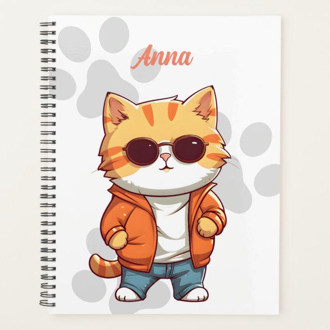 Agenda Chica de gatito (Anverso)