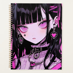 Agenda Chica de Gótico Cute Anime