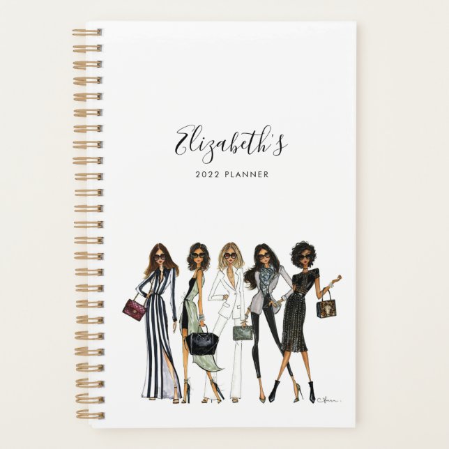Agenda Chica de moda Planner (Anverso)
