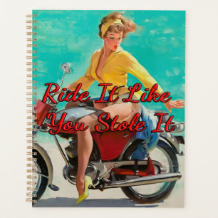 Agenda chica de motocicletas de los años 1950 por Gil Elv