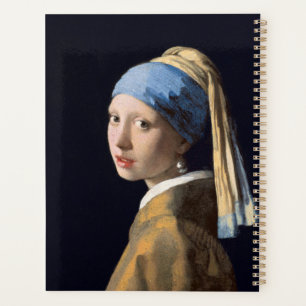 Agenda Chica de Vermeer con un pendiente de perla Arte fi