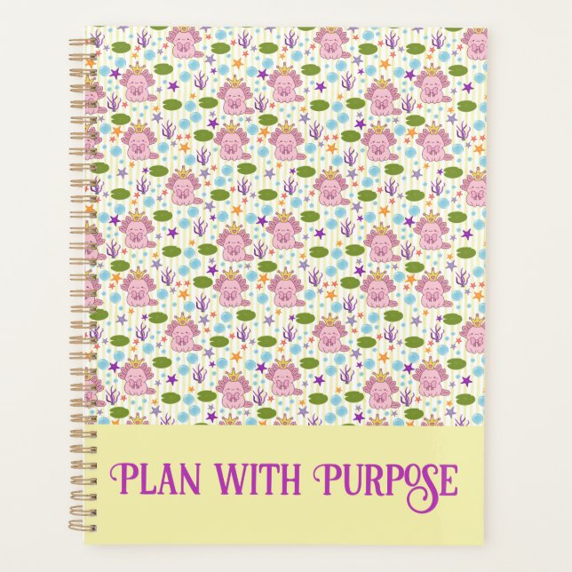 Agenda Chica del Acuario de Axolotl (Anverso)