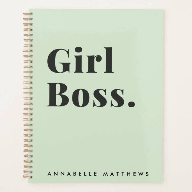 Agenda Chica Jefe Babe Pequeño Empresario 