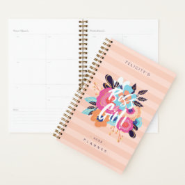 Agenda Chica Jefe | Florals audaces y Rubor Stried