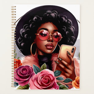 Agenda Chica negra melanina hermana africana africa princ