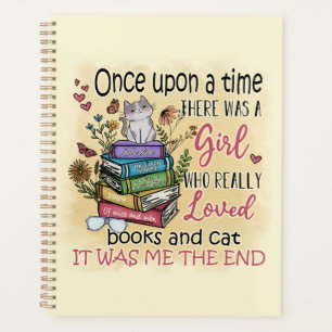Agenda Chica que ama los libros y los gatos