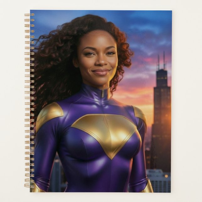 AGENDA CHICAGO SUPERHERO (Anverso)