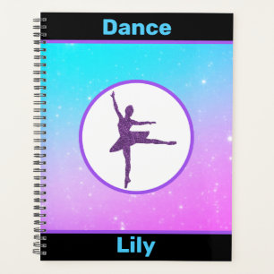 Agenda Chicas Dance Pastel Personalizado