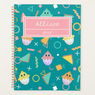 Agenda Chick de bebé verde