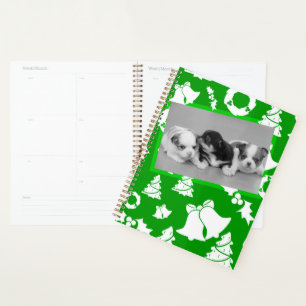 Agenda Chihuahua Cachorros Perro de árboles de Navidad