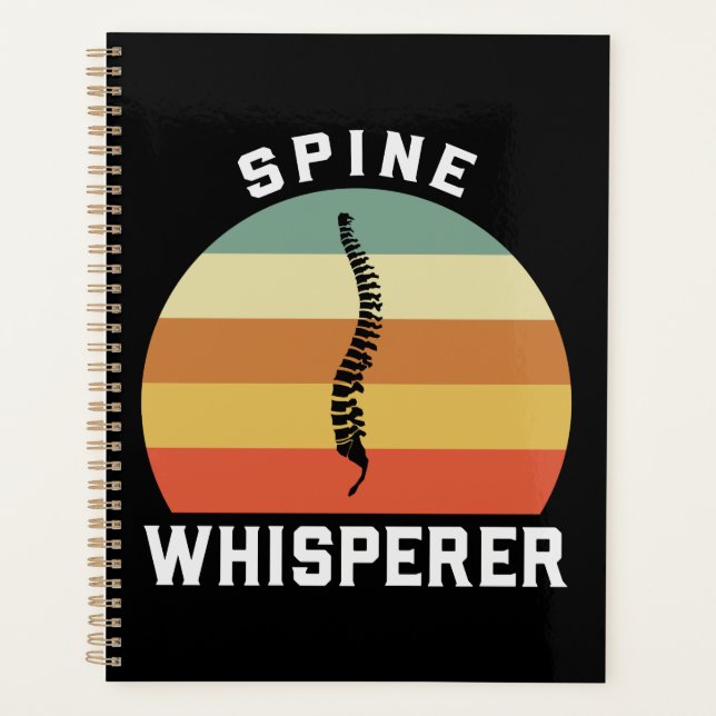 Agenda Chiropractor de planeador de Whisperer Spine (Anverso)