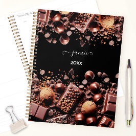 Agenda Chocolate chocoholico Cacao Dulces Textos