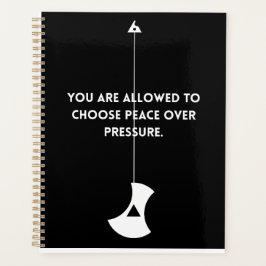 Agenda Choose Peace Over Pressure – Planner