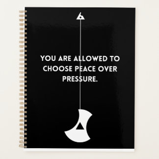 Agenda Choose Peace Over Pressure – Planner