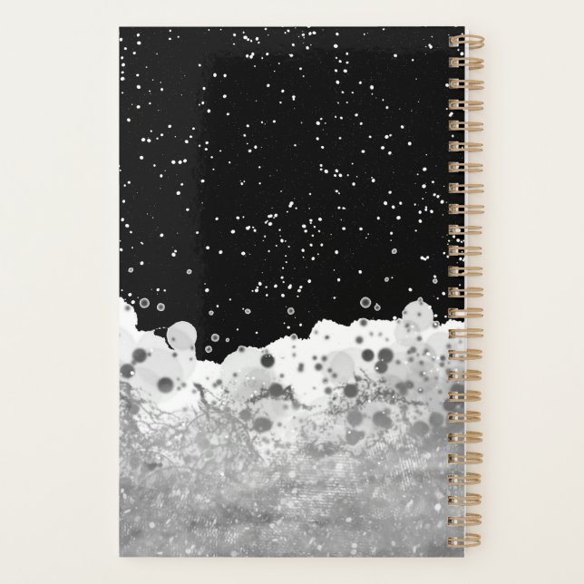 Agenda Cielo negro (Reverso)