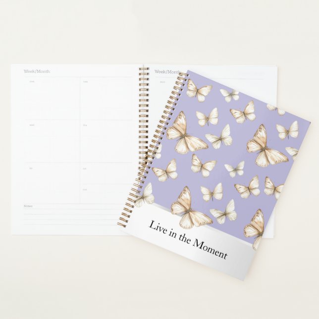 Agenda Cielos de lavanda y mariposas (Demostración)
