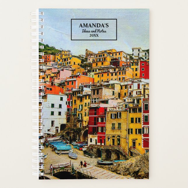 Agenda Cinque Terre Liguria Italia Viajes Europa (Anverso)