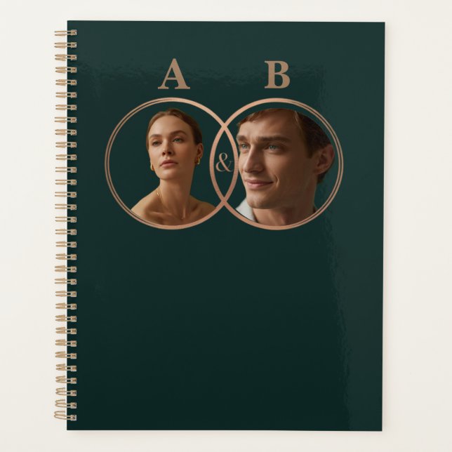 Agenda Círculo entrelazado de pareja (Anverso)