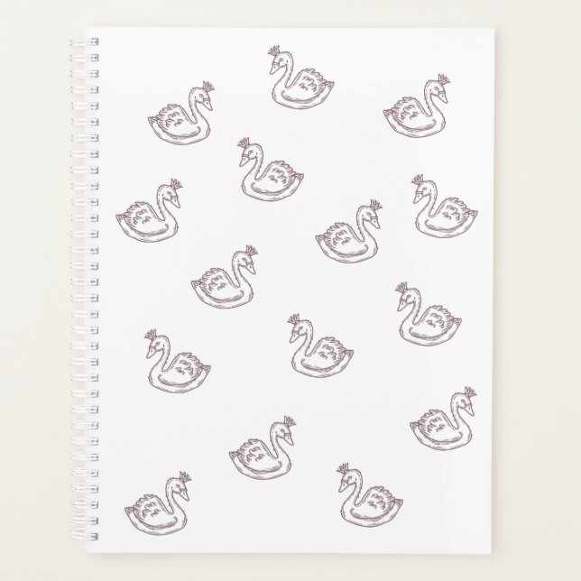 Agenda Cisne en la corona (Anverso)