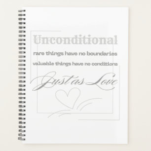 Agenda Cita de Amor Incondicional