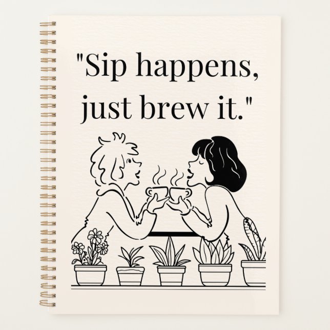 Agenda cita de café (Anverso)