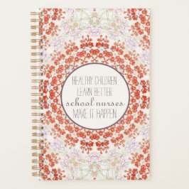 Agenda Cita de enfermería escolar; Pastel Kaleidoscope