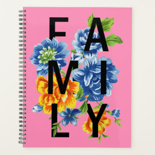 Agenda Cita de familia floral