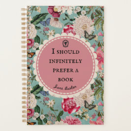 Agenda Cita de Jane Austen "Preferir un libro"