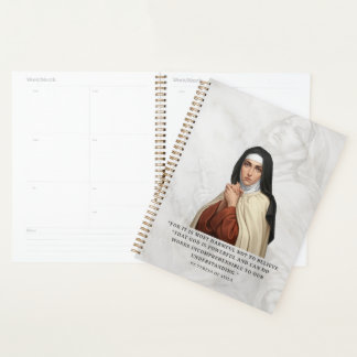 Agenda Cita de Santa Teresa de Ávila Católica Santa Crist