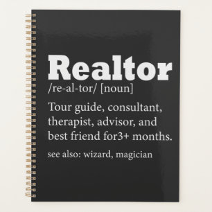 Agenda Cita divertida del agente inmobiliario Realtor