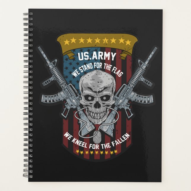 Agenda Cita patriótica militar estadounidense (Anverso)