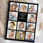 Agenda Cita personalizada de Collage de fotos simple de 2<br><div class="desc">planificador del calendario de collage de fotos de los personalizados. Mantén a mano todas tus citas y horarios con nuestro divertido planificador de fotos que tiene 11 fotos para personalizar y nombrar. Este planificador de collage de fotos de moda es perfecto para horarios de trabajo, eventos escolares para niños, citas...</div>