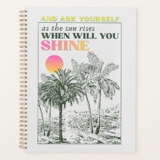 Agenda Cita retro inspiradora de autocuidado 